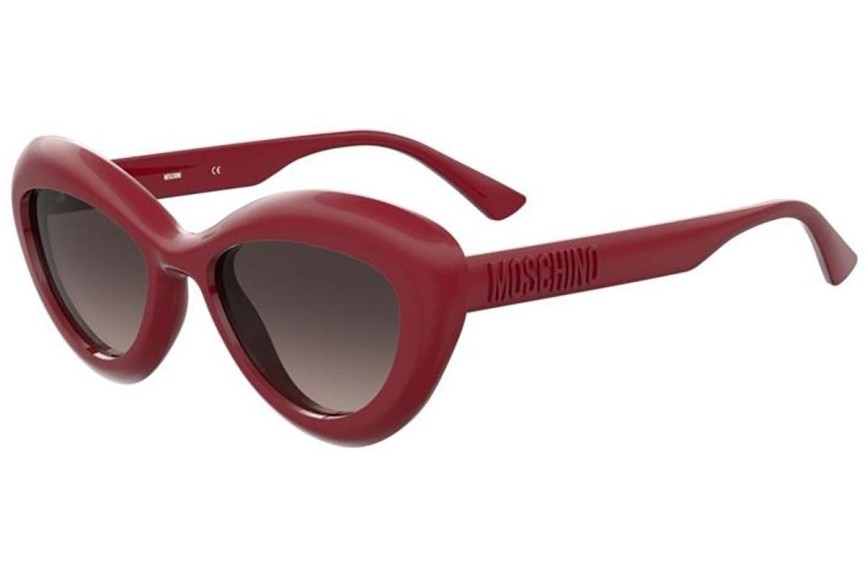 Slnečné okuliare Moschino MOS163/S C9A/HA Cat Eye Červené