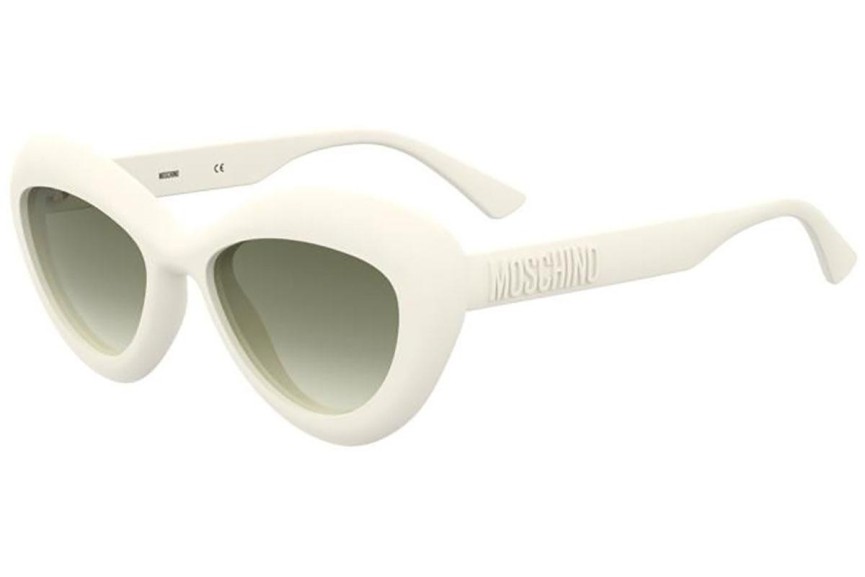 Slnečné okuliare Moschino MOS163/S SZJ/9K Cat Eye Biele