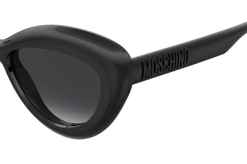 Slnečné okuliare Moschino MOS163/S 807/9O Cat Eye Čierne