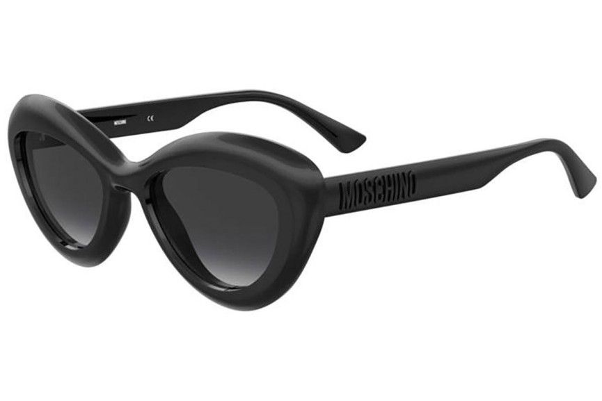 Slnečné okuliare Moschino MOS163/S 807/9O Cat Eye Čierne