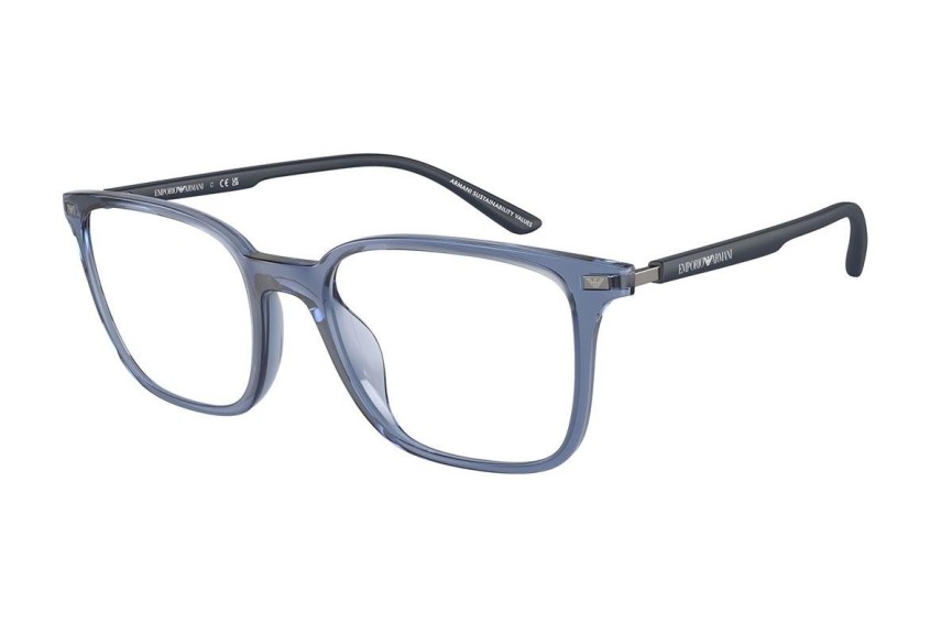 Okuliare Emporio Armani EA3242U 6108 Squared Modré