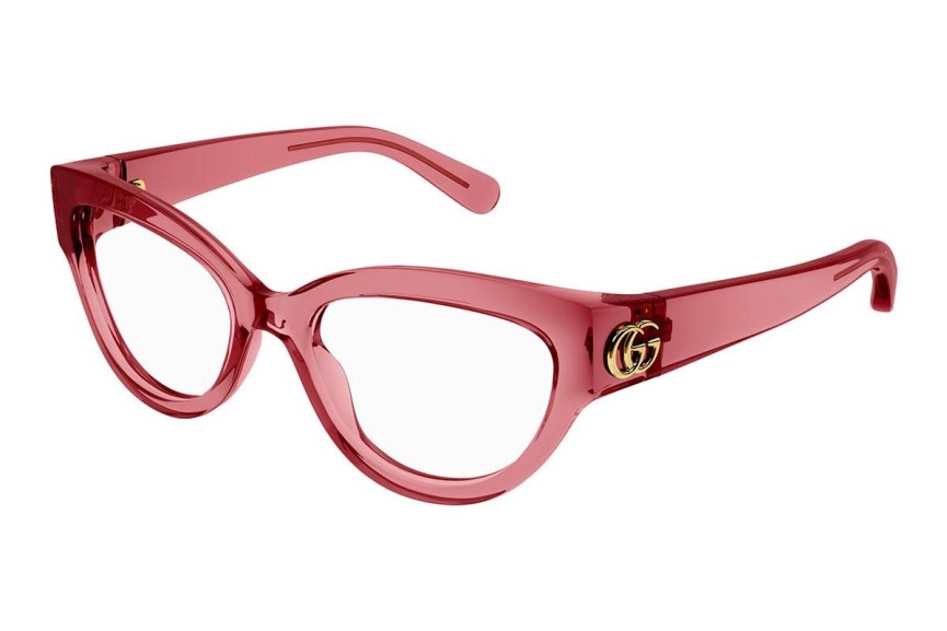 Okuliare Gucci GG1598O 003 Cat Eye Červené