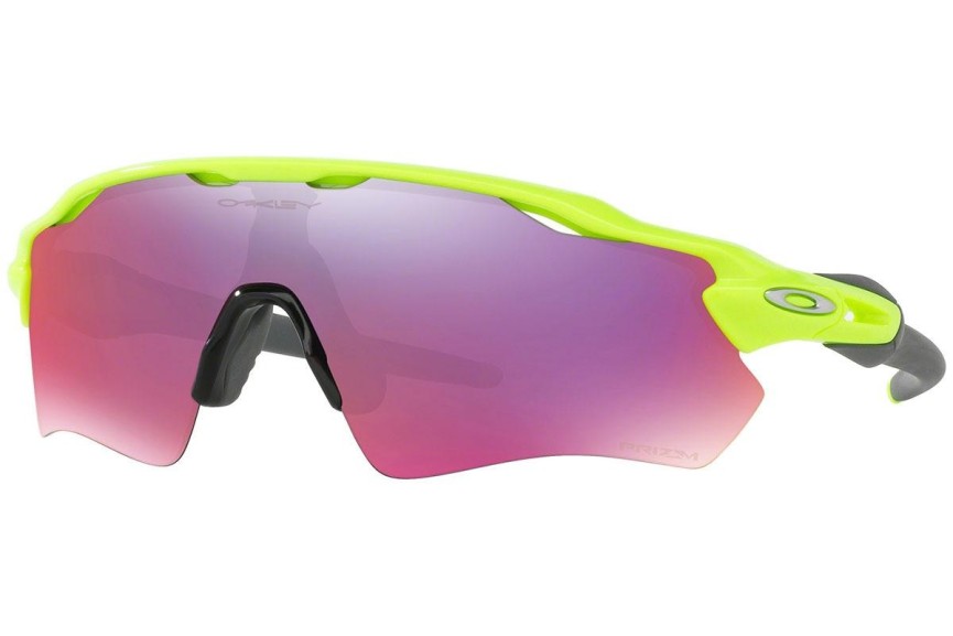 Slnečné okuliare Oakley Radar EV Path Retina Burn Collection OO9208-49 PRIZM Jednoliate | Shield Zelené