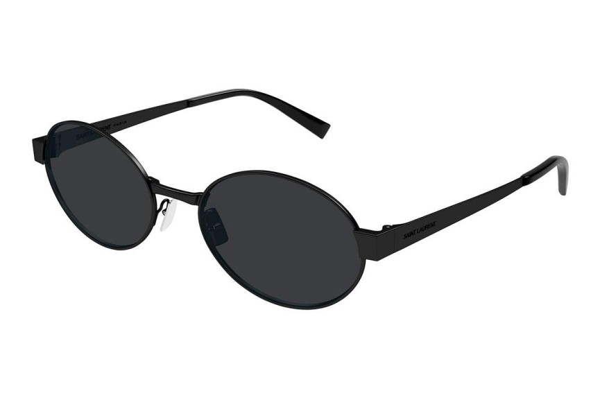 Slnečné okuliare Saint Laurent SL692 001 Okrúhle Čierne