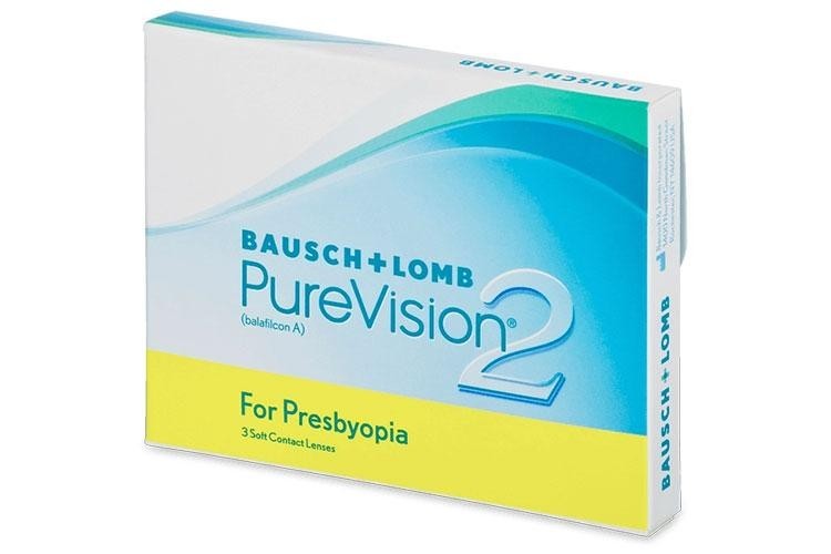 Kontaktné šošovky Mesačné PureVision2 for Presbyopia (3 šošoviek)