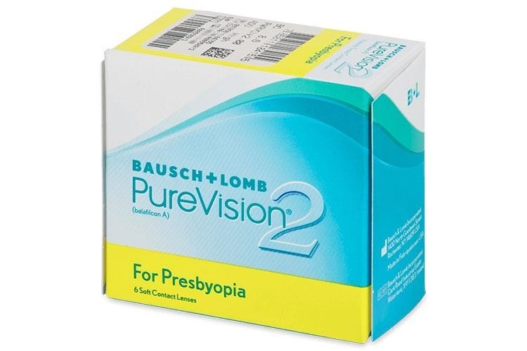 Kontaktné šošovky Mesačné PureVision2 for Presbyopia (6 šošoviek)