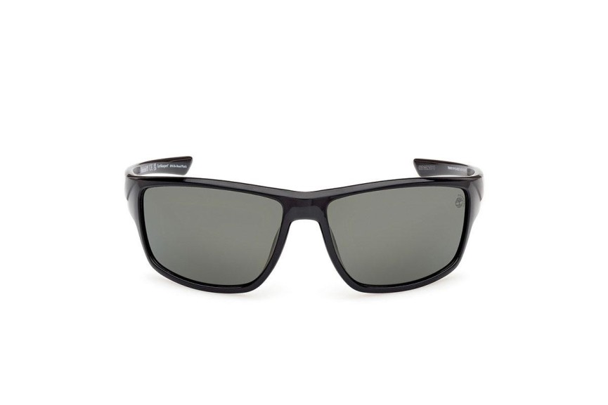 Slnečné okuliare Timberland TB00003 01R Polarized Obdĺžníkové Čierne