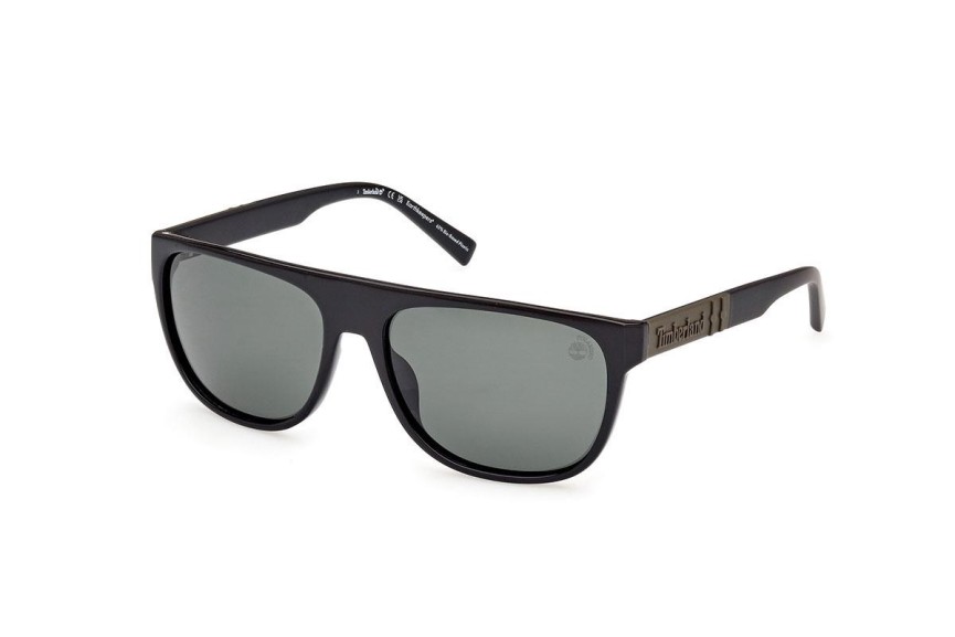 Slnečné okuliare Timberland TB00004 01R Polarized Squared Čierne