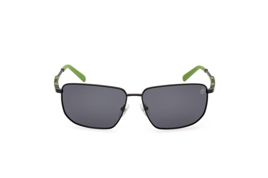 Slnečné okuliare Timberland TB00010 02D Polarized Obdĺžníkové Čierne