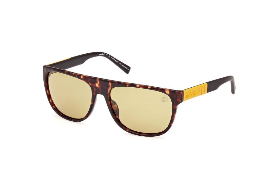 Slnečné okuliare Timberland TB00004 52H Polarized Squared Havana