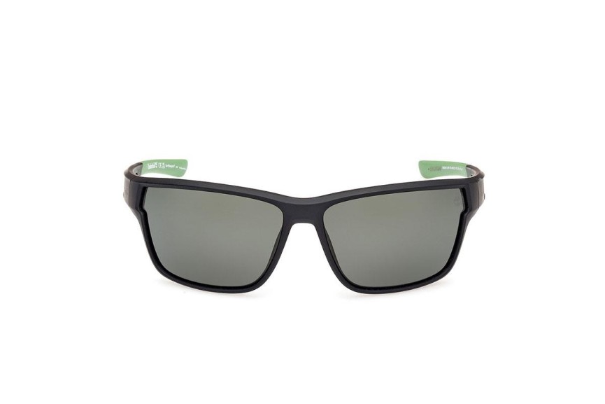 Slnečné okuliare Timberland TB00001 02R Polarized Obdĺžníkové Čierne