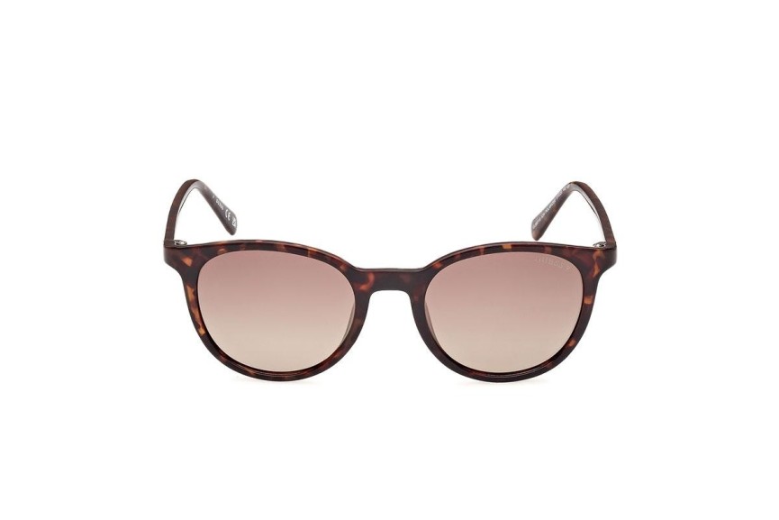 Slnečné okuliare Guess GU00118 52H Polarized Okrúhle Havana