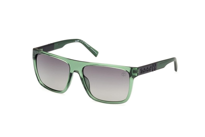 Slnečné okuliare Timberland TB00005 95D Polarized Squared Zelené