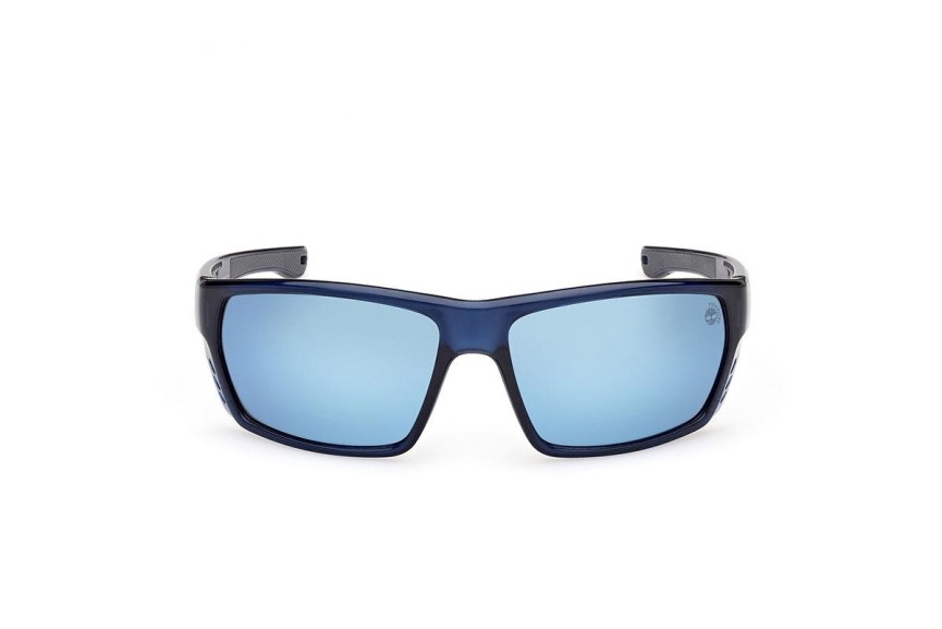 Slnečné okuliare Timberland TB00002 90D Polarized Obdĺžníkové Modré