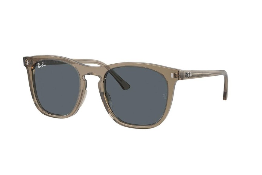 Slnečné okuliare Ray-Ban RB2210 6765R5 Squared Hnedé