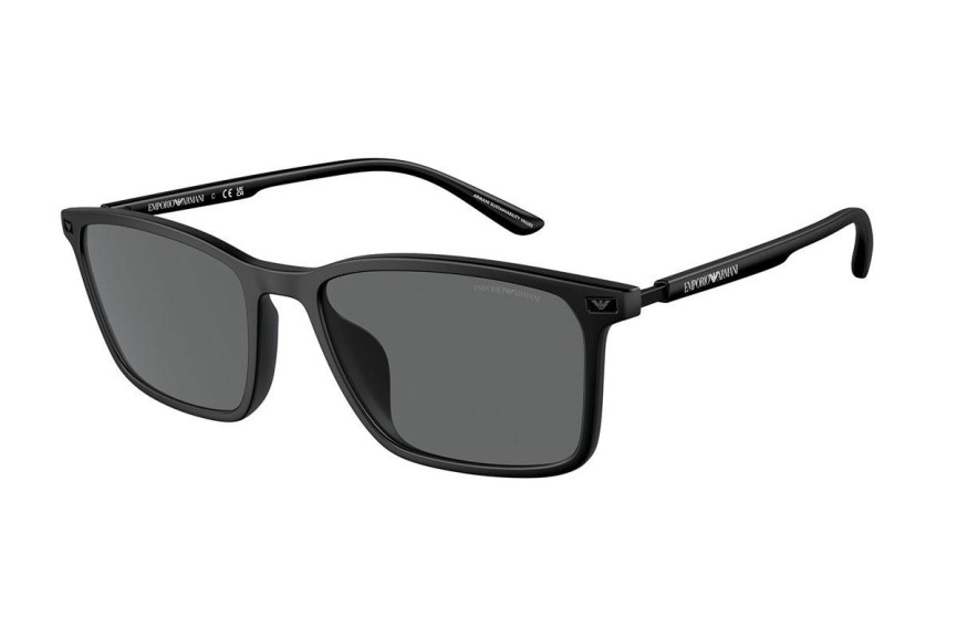 Slnečné okuliare Emporio Armani EA4223U 500187 Squared Čierne