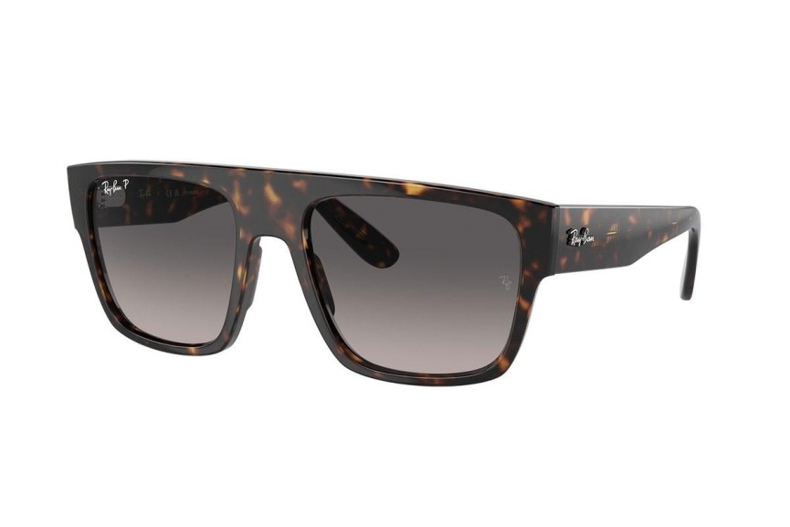 Slnečné okuliare Ray-Ban Drifter RB0360S 902/M3 Polarized Squared Havana