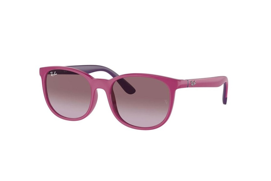 Slnečné okuliare Ray-Ban Junior RJ9079S 71498H Squared Fialové