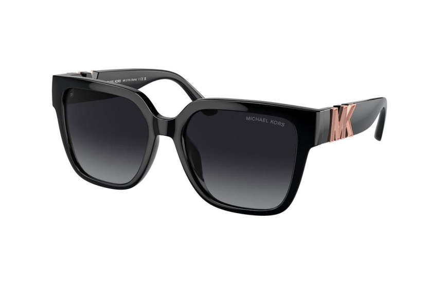 Slnečné okuliare Michael Kors Karlie MK2170U 3005T3 Polarized Squared Čierne