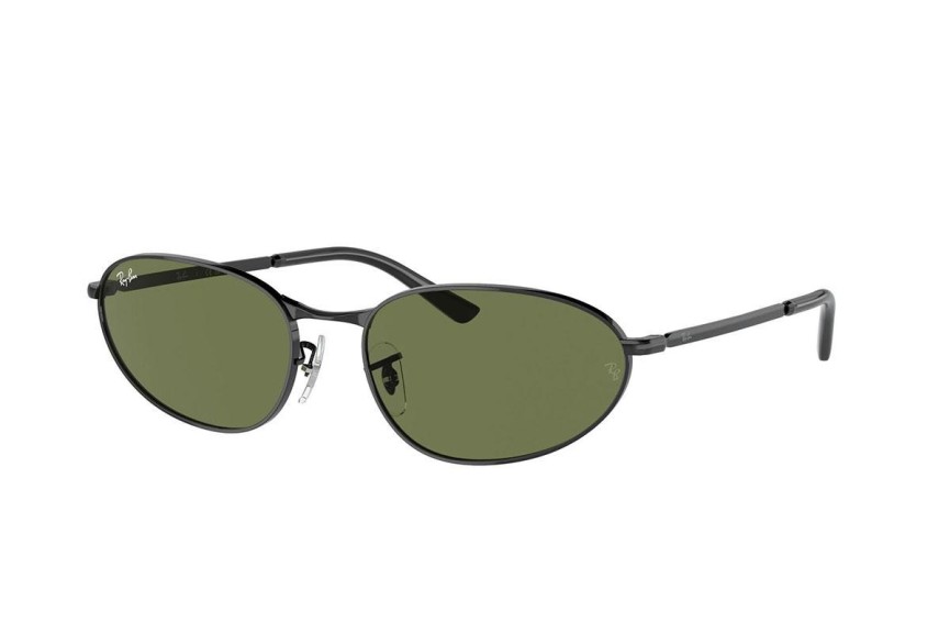 Slnečné okuliare Ray-Ban RB3734 002/B1 Oválne Čierne