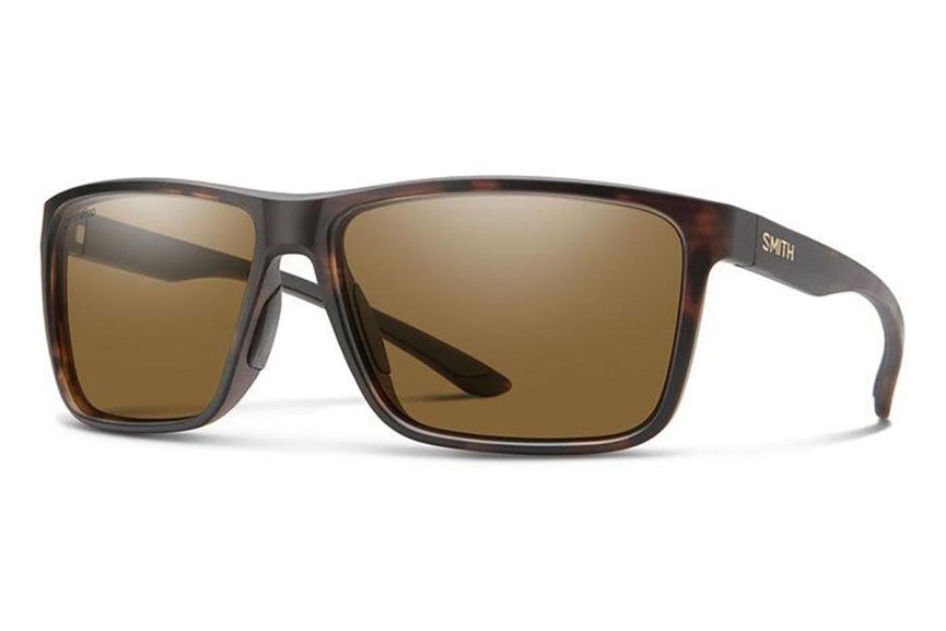 Slnečné okuliare Smith RIPTIDE/S N9P/L5 Polarized Obdĺžníkové Havana