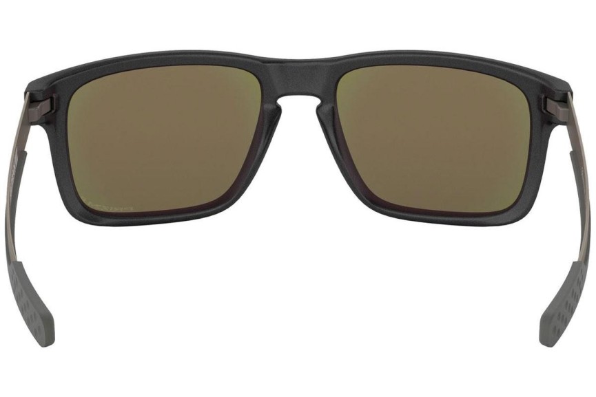 Slnečné okuliare Oakley Holbrook Mix OO9384-10 PRIZM Polarized Squared Sivé