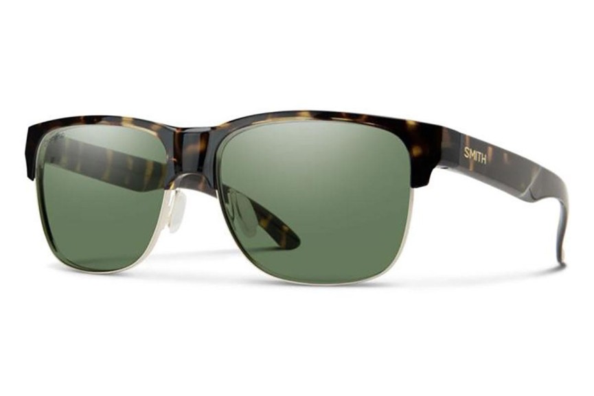 Slnečné okuliare Smith LOWDOWNSPLIT P65/L7 Polarized Browline Havana