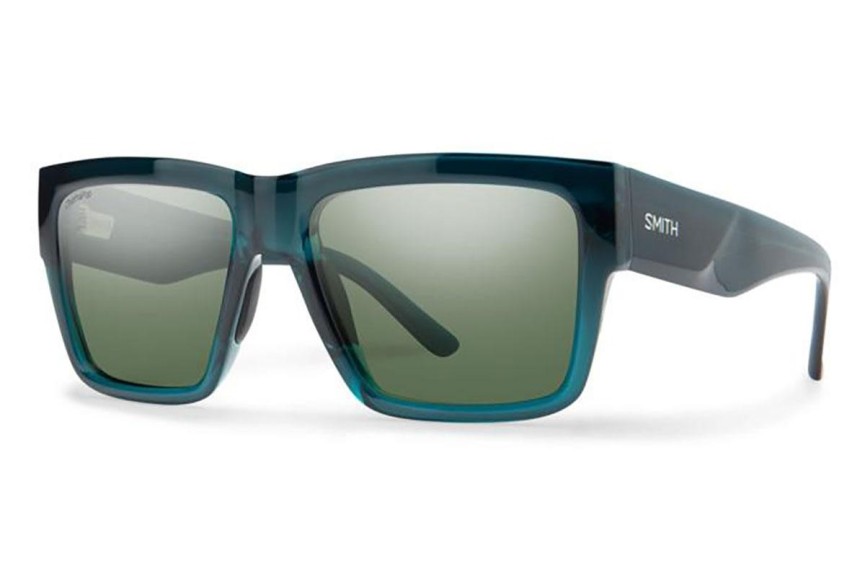 Slnečné okuliare Smith LINEUP QM4/L7 Polarized Obdĺžníkové Modré