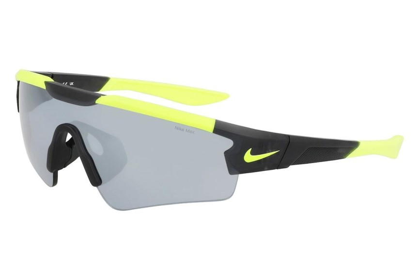 Slnečné okuliare Nike EV24005 060 Jednoliate | Shield Sivé