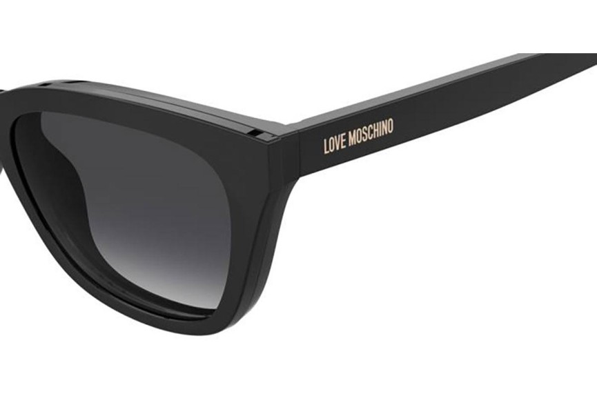 Okuliare Love Moschino MOL071/CS 807/9O Obdĺžníkové Čierne