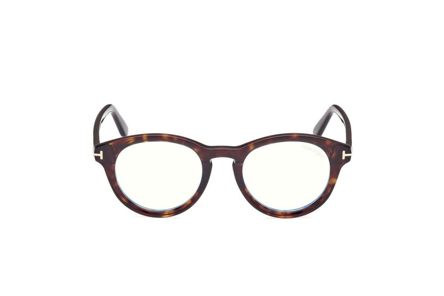 Okuliare Tom Ford FT5940-B 052 Okrúhle Havana