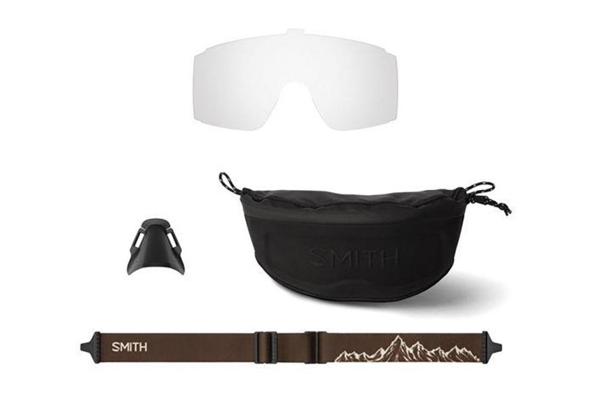 Slnečné okuliare Smith PURSUIT Z1P/0W Jednoliate | Shield Biele