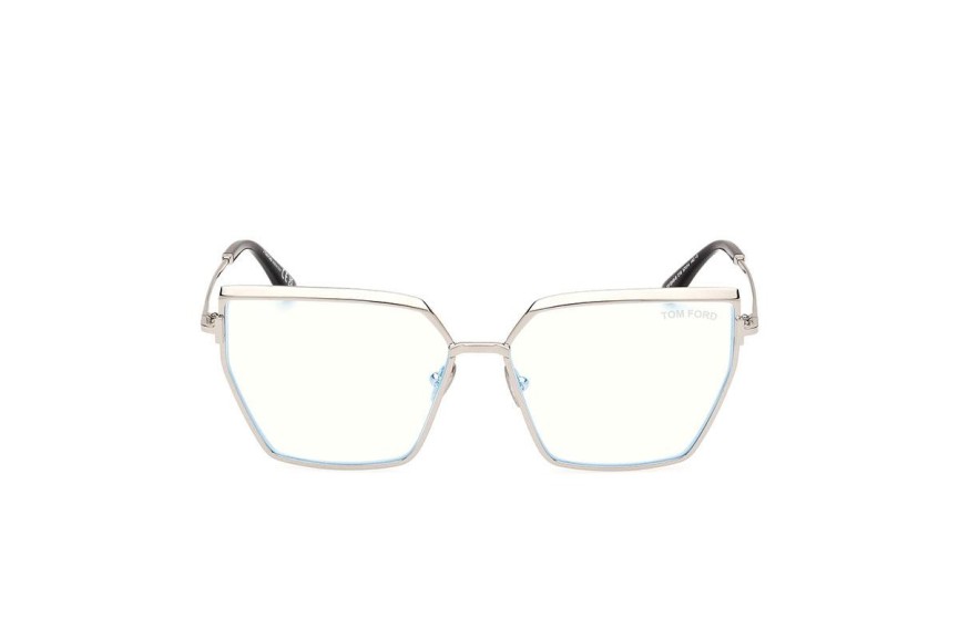 Okuliare Tom Ford FT5946-B 016 Squared Strieborné