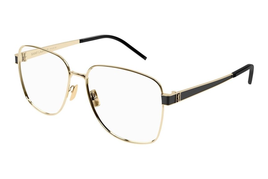 Okuliare Saint Laurent SLM134 003 Okrúhle Zlaté