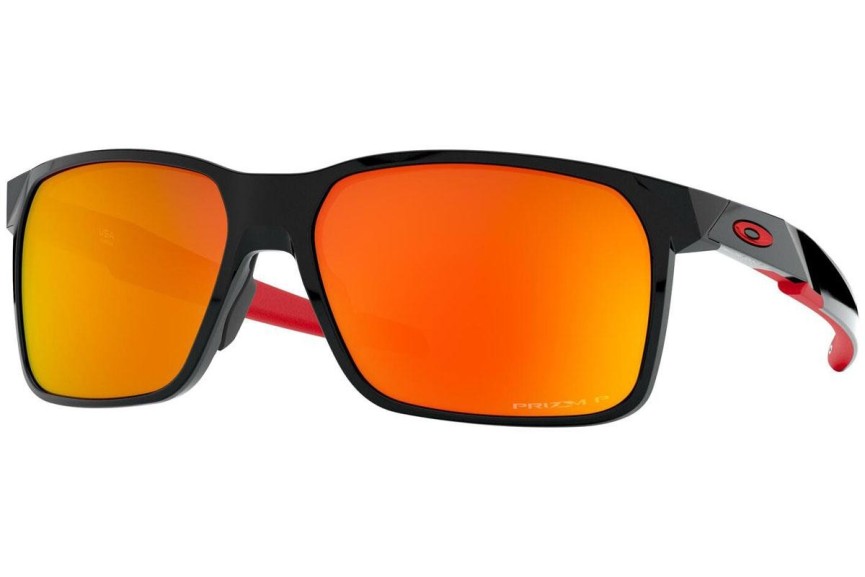 Slnečné okuliare Oakley Portal X OO9460 946005 Polarized Obdĺžníkové Čierne