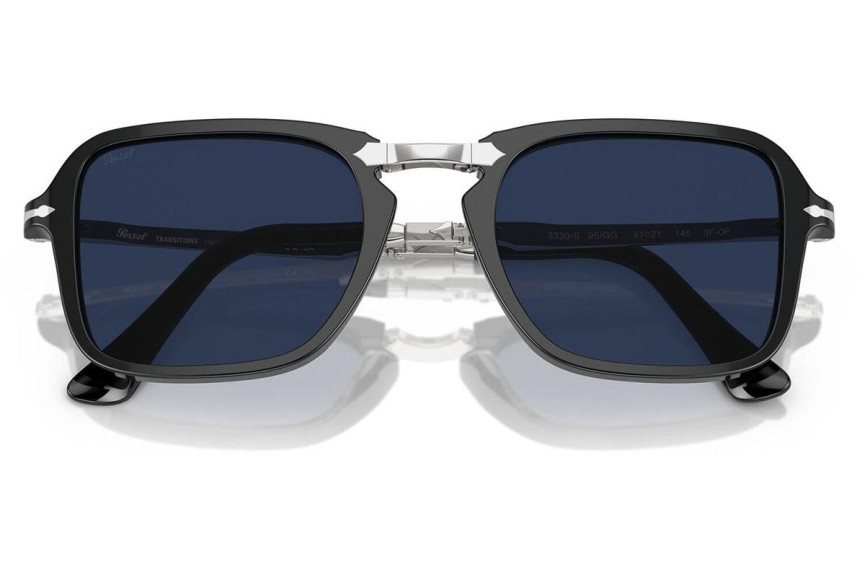 Slnečné okuliare Persol PO3330S 95/GG Obdĺžníkové Čierne