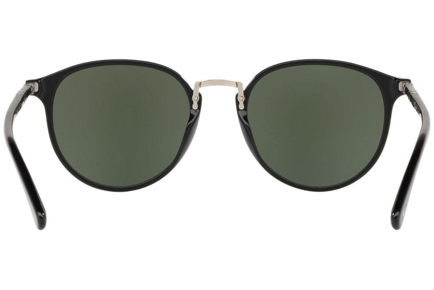 Slnečné okuliare Persol Typewriter Edition PO3210S 95/31 Okrúhle Čierne