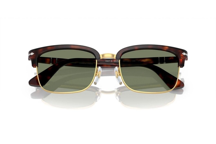 Slnečné okuliare Persol PO3327S 24/GJ Obdĺžníkové Havana