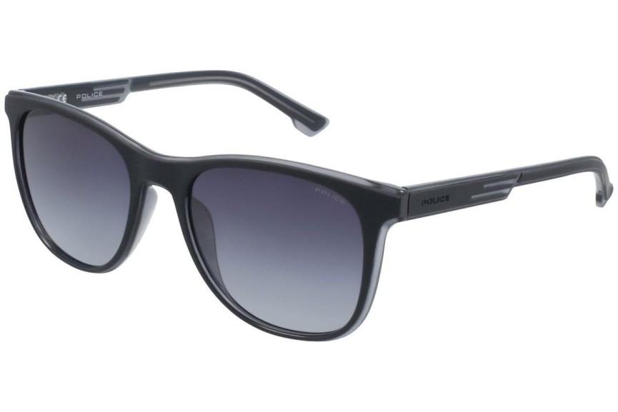 Slnečné okuliare Police Offset 1 SPL960 1EPP Polarized Squared Čierne