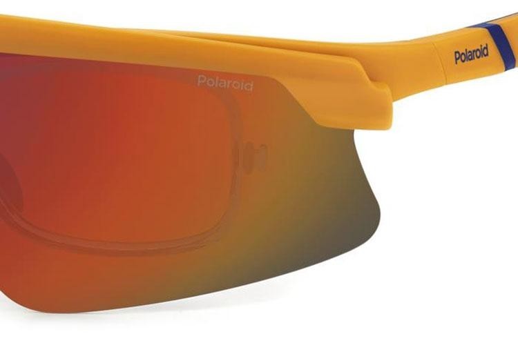 Slnečné okuliare Polaroid PLD7056/CI/S 2M5/OZ Polarized Obdĺžníkové Oranžové