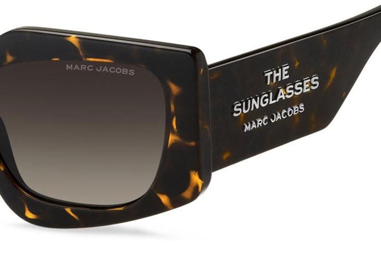 Slnečné okuliare Marc Jacobs MARC774/S 086/HA Obdĺžníkové Havana