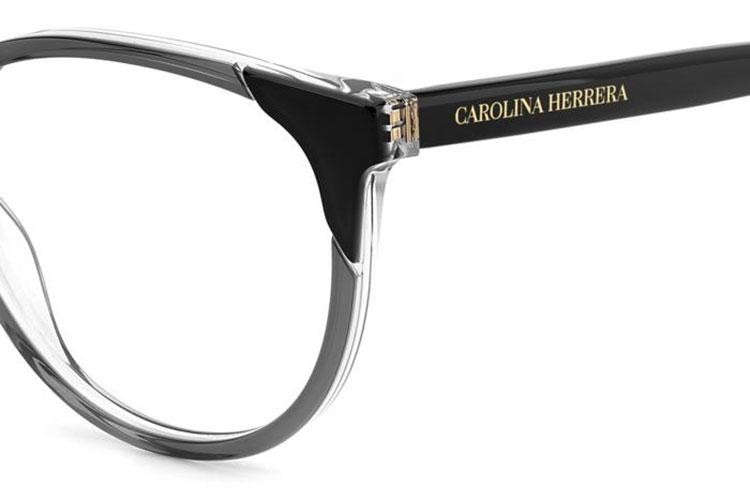 Okuliare Carolina Herrera HER0282 R6S Obdĺžníkové Sivé