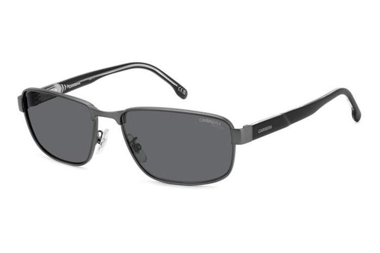 Slnečné okuliare Carrera CFLEX09/G/S R80/M9 Polarized Obdĺžníkové Sivé