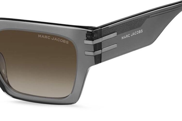 Slnečné okuliare Marc Jacobs MARC787/S KB7/HA Obdĺžníkové Sivé