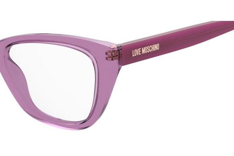 Okuliare Love Moschino MOL636 MU1 Cat Eye Fialové