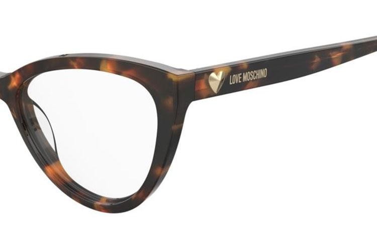 Okuliare Love Moschino MOL631 H7P Cat Eye Havana