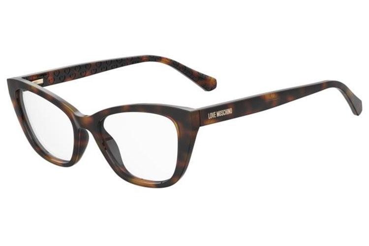 Okuliare Love Moschino MOL636 05L Cat Eye Havana