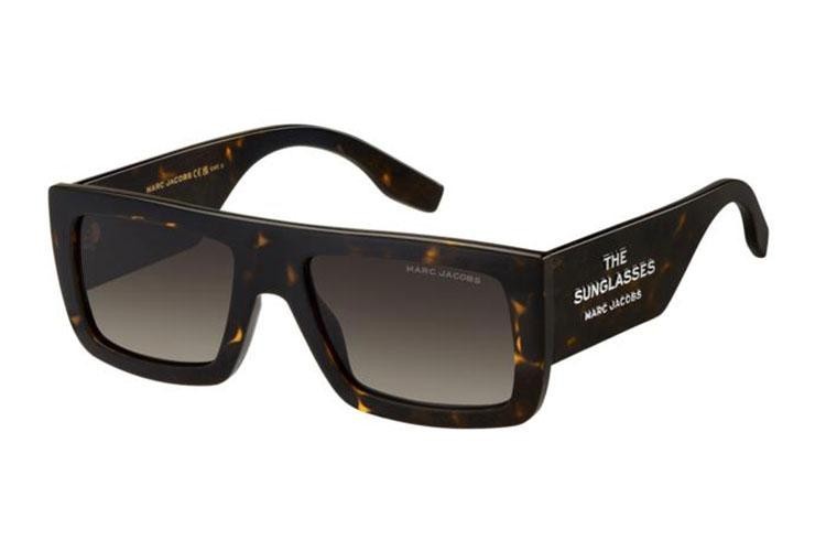 Slnečné okuliare Marc Jacobs MARC775/S 086/HA Obdĺžníkové Havana