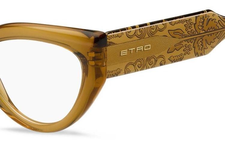 Okuliare Etro ETRO0018 ETV Cat Eye Hnedé