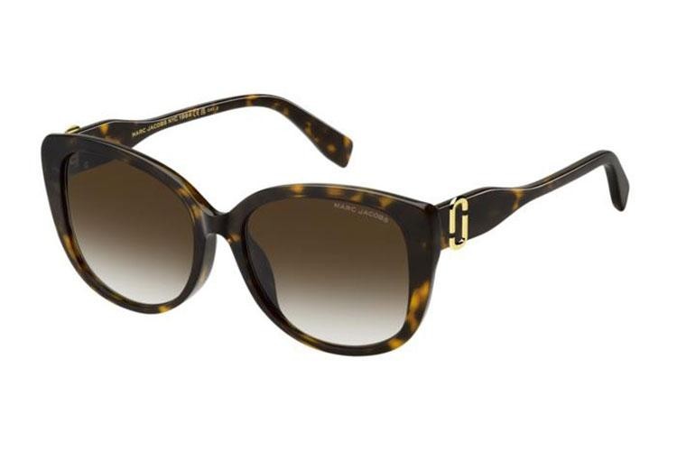 Slnečné okuliare Marc Jacobs MARC791/F/S 086/HA Cat Eye Havana